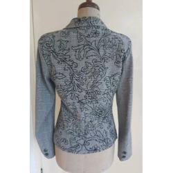 Aparte set met paisley print jasje en rokje