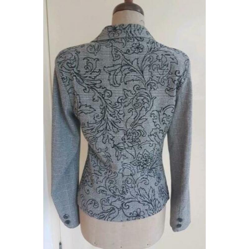 Aparte set met paisley print jasje en rokje
