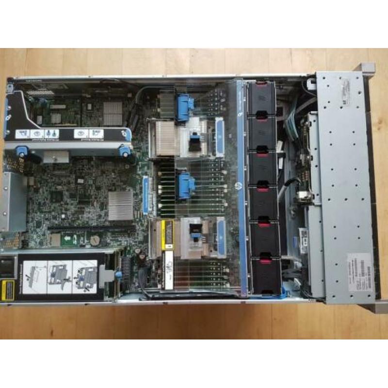 HP DL360/DL380/ML350p G8 8SFF, 2x E5-2620, 64gb ram,cache