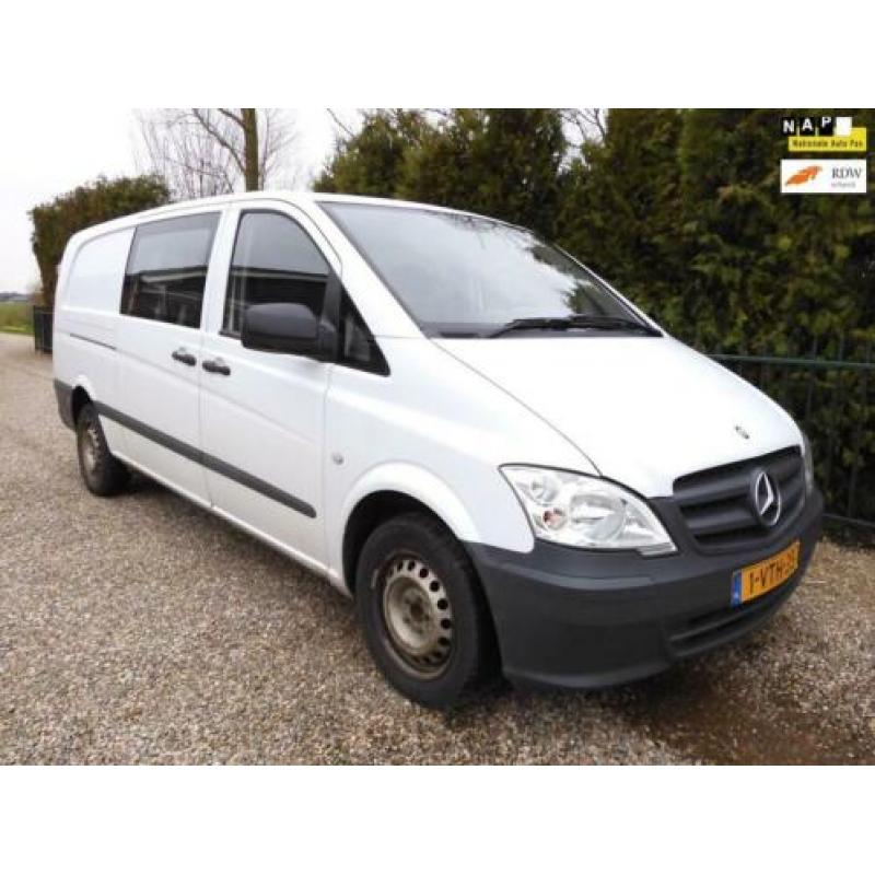 Mercedes-Benz Vito 110 CDI 343 DC Standaard dubbele cabine!