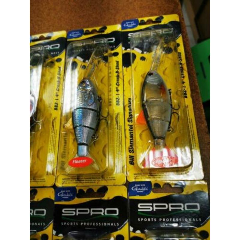 10x spro BBZ 1 crank n swim 4 inch!