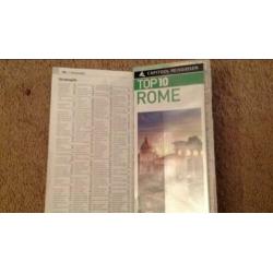 Capitool Reisgidsen: Top 10 - Rome. 2017. Uitneembare kaart