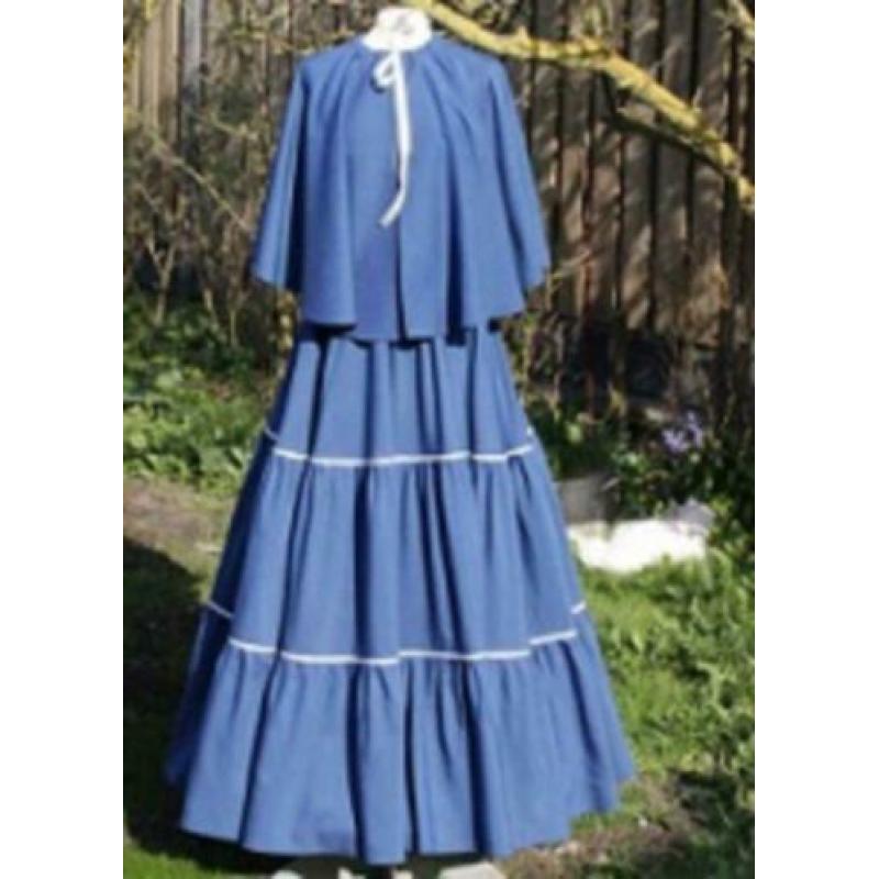 Charles Dickens - rok met bijpassende cape, mt. M, L, XL