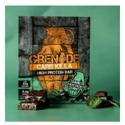 Grenade carb killa high protein bar Dark Chocolate Mint