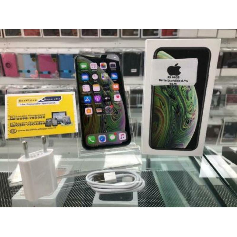IPhone XS 64GB Spacegrij in super nette staat Marge €625