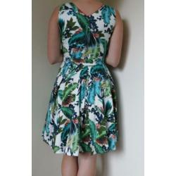 Zomerjurk bloemen, maat M, NIEUW