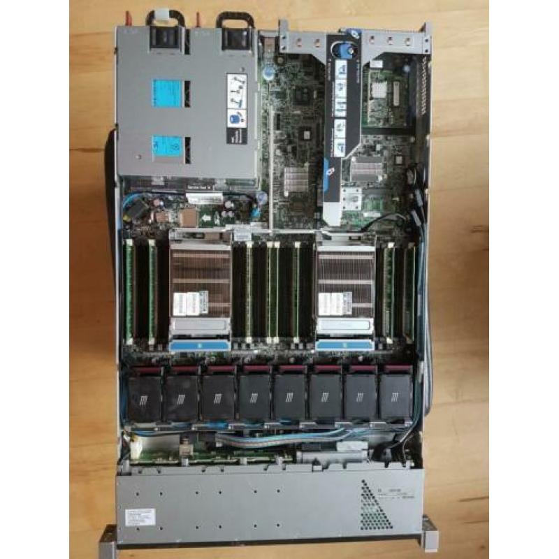 HP DL360/DL380/ML350p G8 8SFF, 2x E5-2620, 64gb ram,cache
