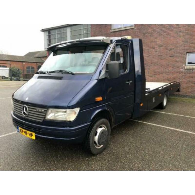 Mercedes-benz Sprinter 412 D Xlang Tijhof Oprijwagen / autoa