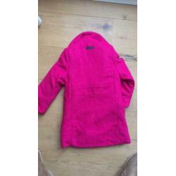 Tumble ‘n dry winterjas, donkerroze (maat 104)