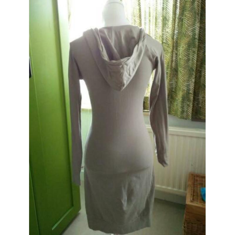 Moscow - groene/ beige jurk (s)