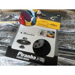 Bosch / Piranha fiberschijven/schuurschijven voor slijptol.