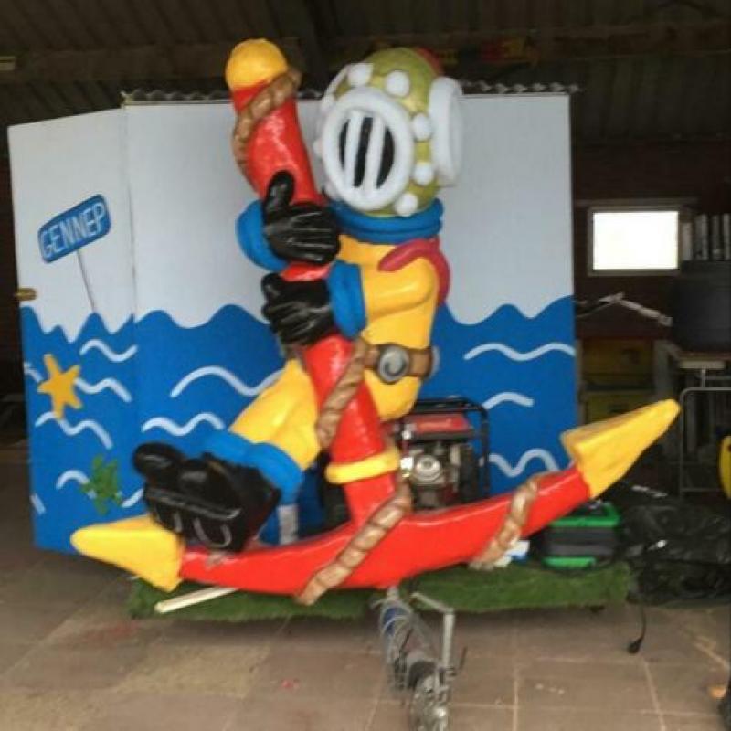 Carnavalswagen duikboot