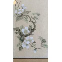Chinees of Japans aquarel gesigneerd