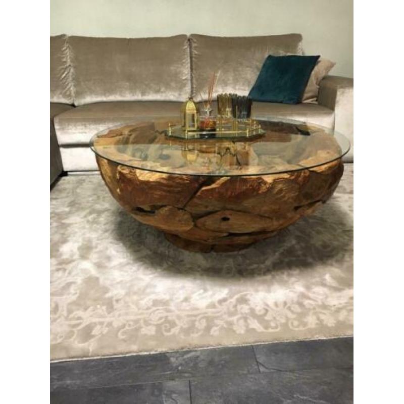 Medford Salontafel ROND 100/100 cm