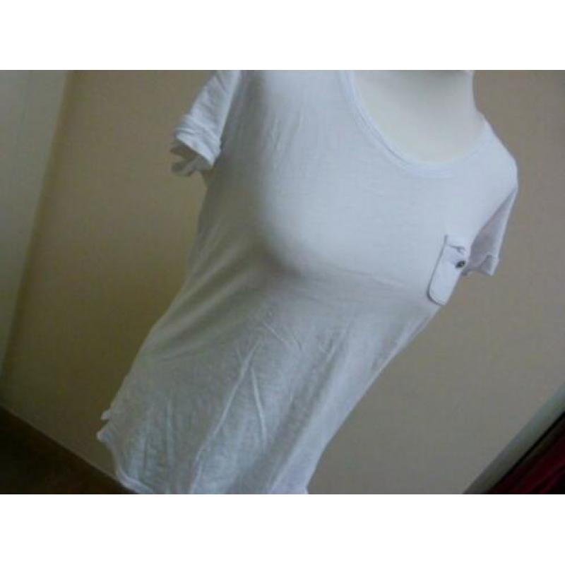 Top shirt Esprit wit, maat 38 40 M