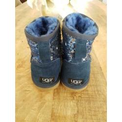 Blauwe bling NIEUW EN ONGEDRAGEN (nep) UGG UGGS mt 38!