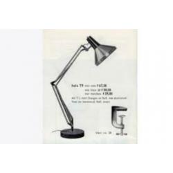 Geweldige vintage Hala T9 architecten lamp design Busquet