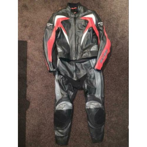Leren motorpak combi D 40