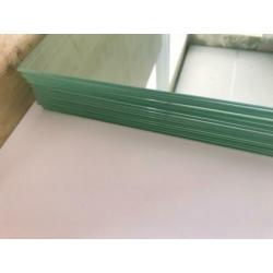 19 stuks glas platen PP geslepen 35 cm x 35 cm...3mm