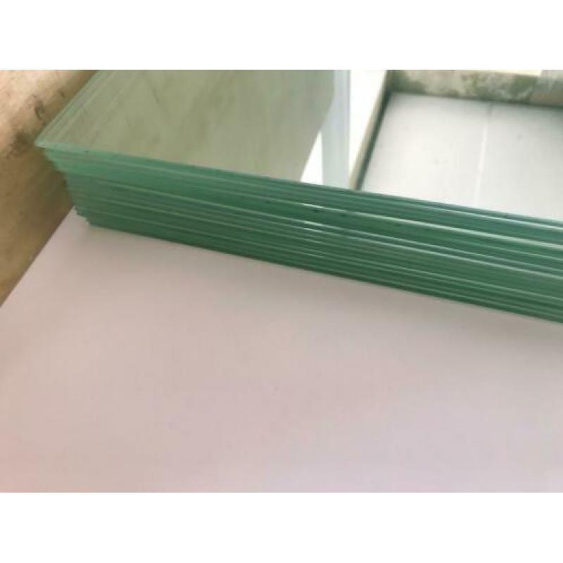 19 stuks glas platen PP geslepen 35 cm x 35 cm...3mm