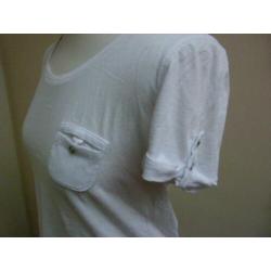 Top shirt Esprit wit, maat 38 40 M