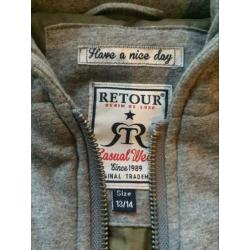 Mooie winterjas van het merk retour. Size 13-14