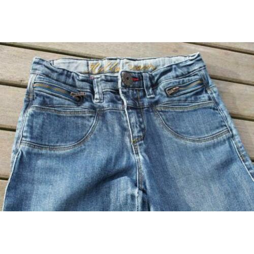 Bijzondere spijkerbroek maat 122 Milla Jeans