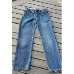 Bijzondere spijkerbroek maat 122 Milla Jeans