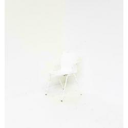Ahrend 463 by Sigurd Rothe Vergaderstoelen, Kantinestoel WIT