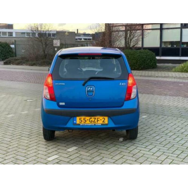 Hyundai i10 1.1 Active 5-Deurs BLAUW 2008 NAP!