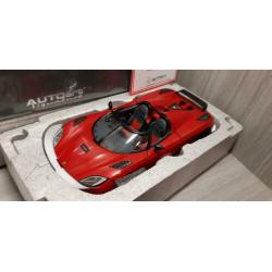 Koenigsegg agera red 79007 extreem zeldzaam AUTOART