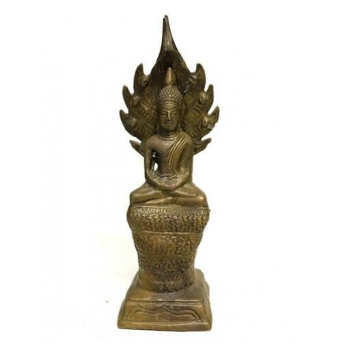 Brons Pang Naga Prok Zaterdag boeddha beeld Thailand