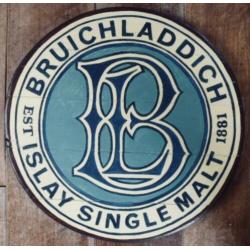 Handgeschilderd pub bord/Schotse whisky/Bruichladdig/whiskey