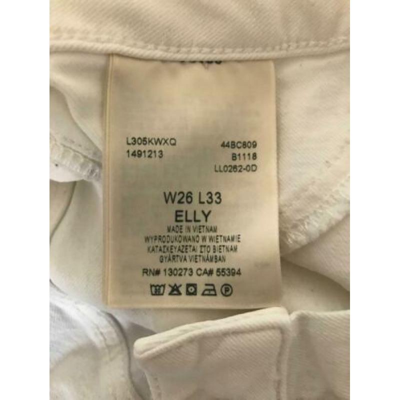 Lee Elly Jeans Ecru | W26/27 (dames)