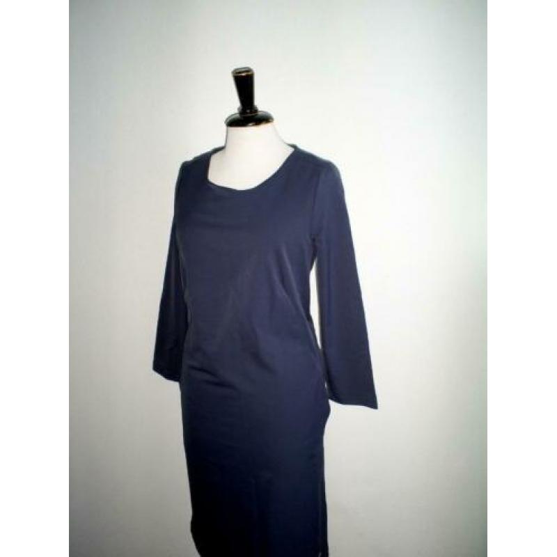 NIEUW !!! - prachtige blauwe jurk van WOMAN mt.38 met zakjes