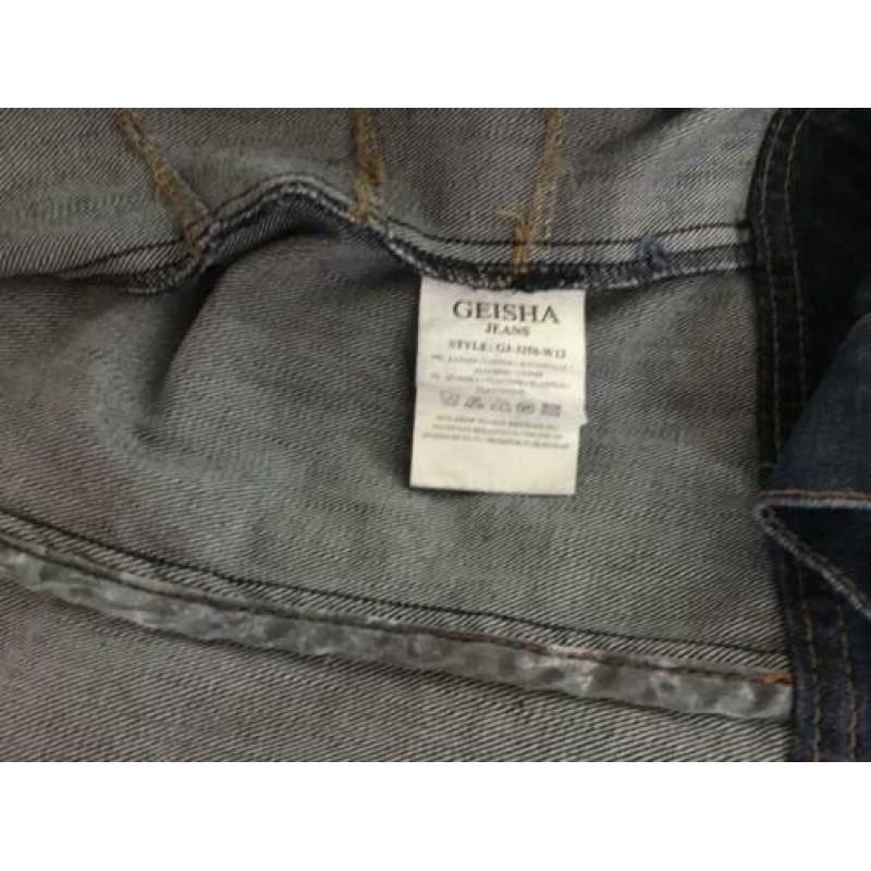 Geisha jeans jasje, maat M