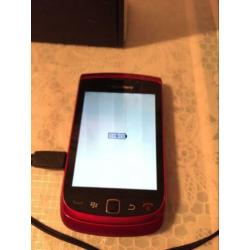 BlackBerry Torch 9800 incl: doos, lader, software & boekjes