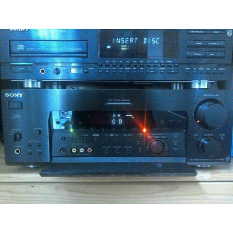 Sony receiver QS STR DB930 MET CD 850 PHILIPS.