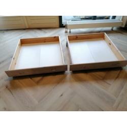 2 lades voor flexa whitewash bed