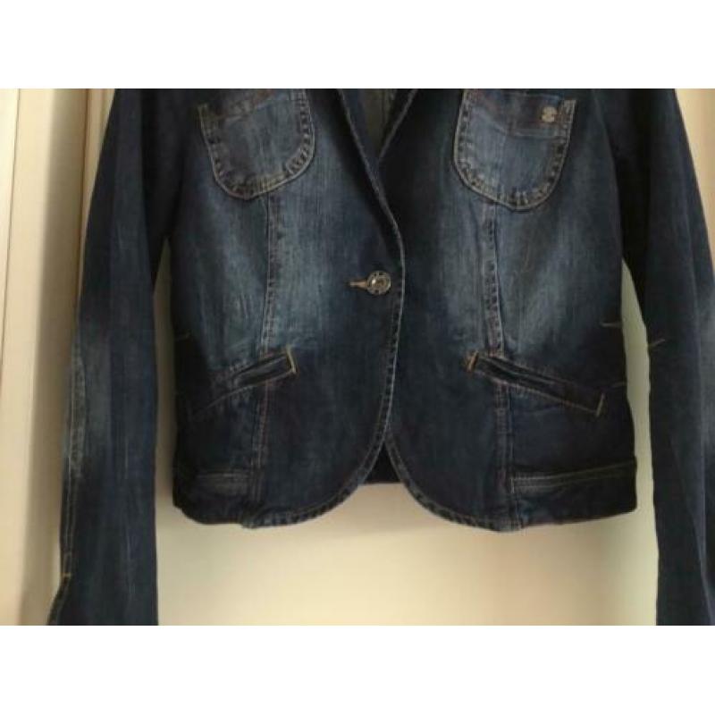 Geisha jeans jasje, maat M