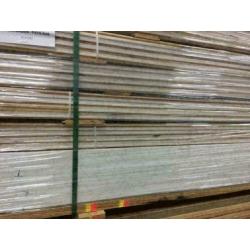Grenen vloerdelen wit gelakt 170mm breed , SPOTGOEDKOOP