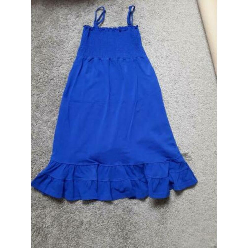 Kobalt blauw jurkje maat m