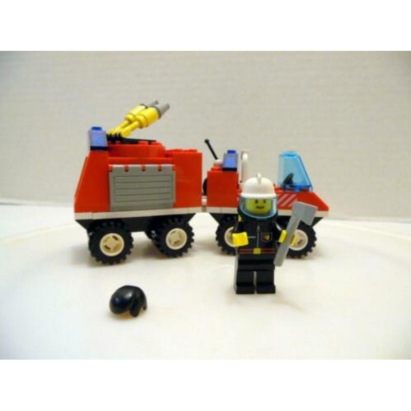 * Lego 6486 6505 6511 6593 6612 Brandweer - Compleet ZGAN *