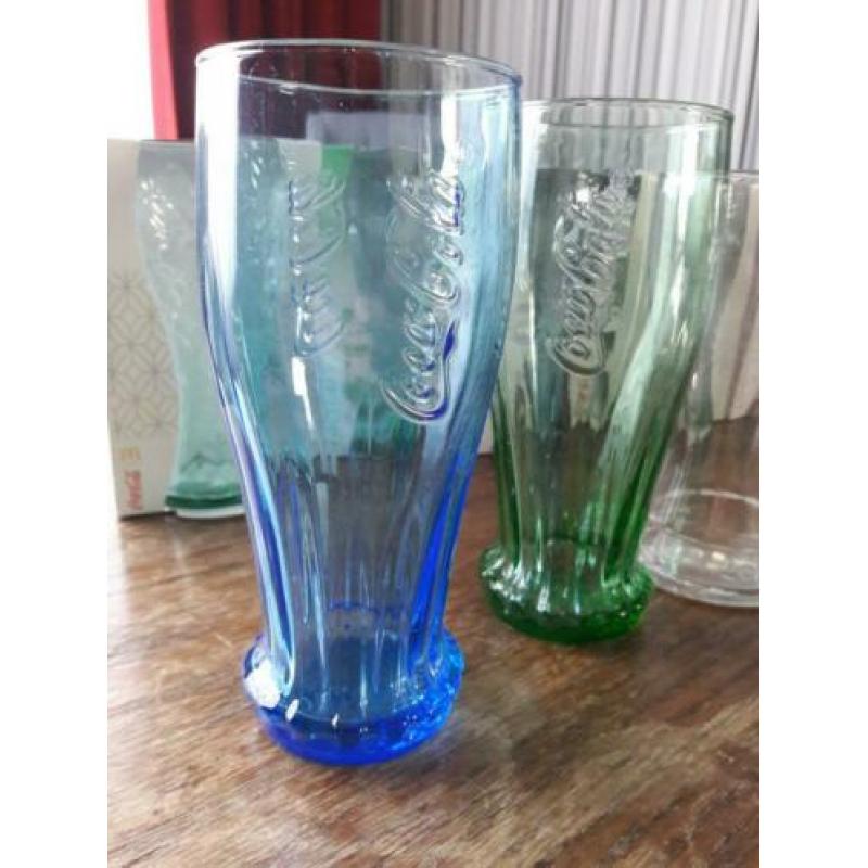 Coca Cola glazen 11x
