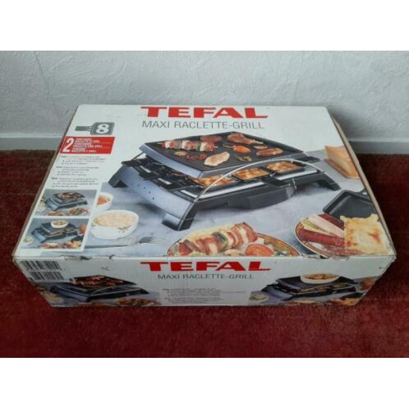 Tefal Raclette - Gril Gourmet, 8 pers, zgan!