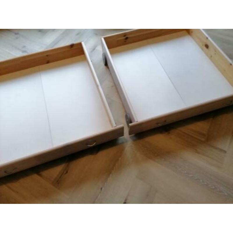 2 lades voor flexa whitewash bed