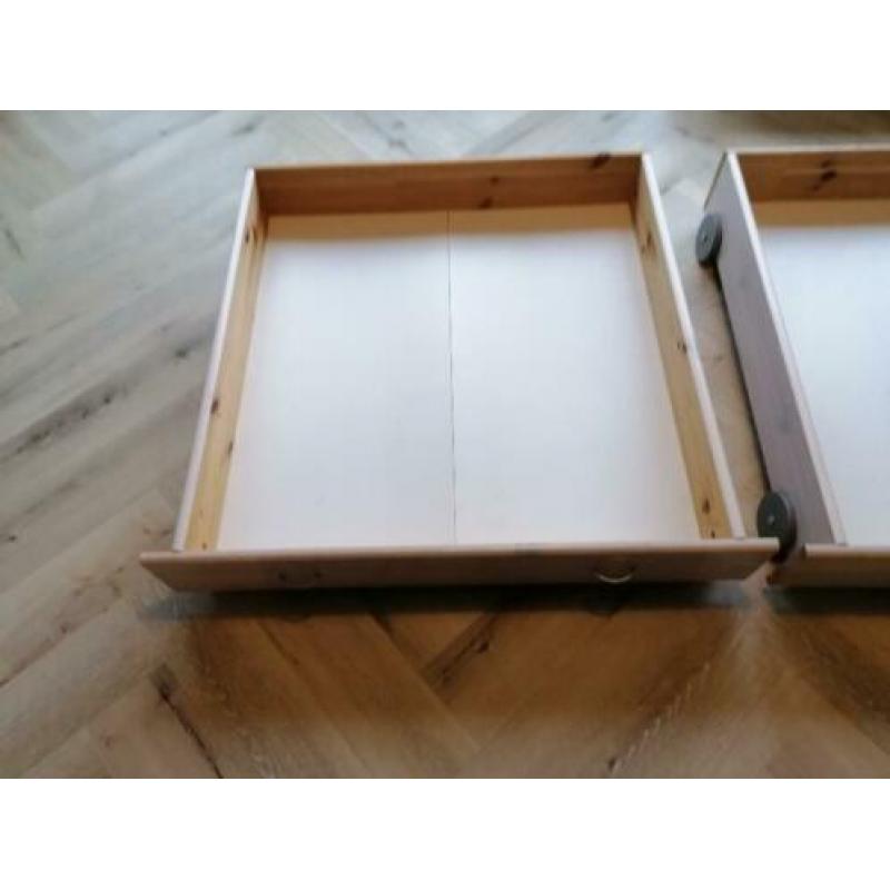2 lades voor flexa whitewash bed