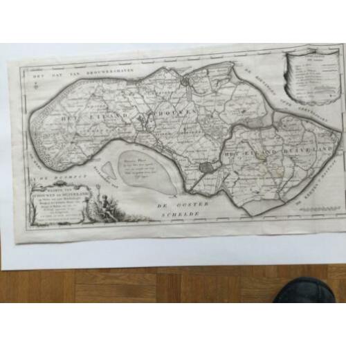 Schouwen en Duiveland, kopergravure, 1753