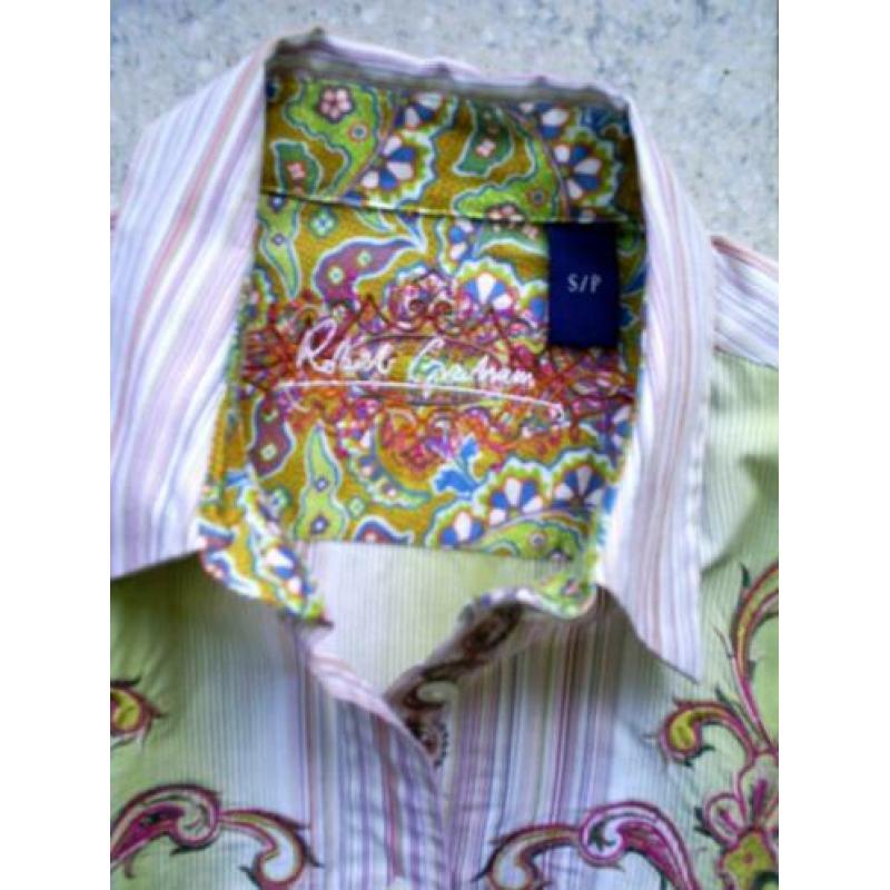 NIEUW !!! - ROBERT GRAHAM blouse maat S