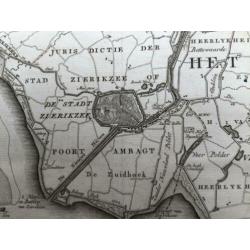Schouwen en Duiveland, kopergravure, 1753